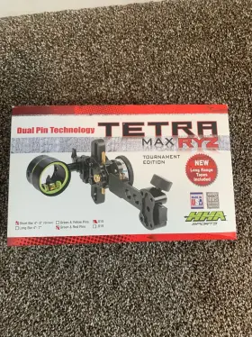 2510 Hha 716415230382 Tetra Max Tournament Edition Short Bar Ryz With .010 2-pin 1-5/8 Inch Scope
