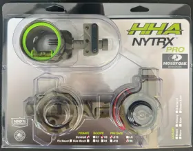 Hha 716415254005 Nytrx Pro X3 Dovetail Rh .019 3 Pin Green Red Short Bar Bottomland