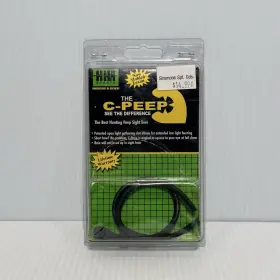 Hha Sports 731808199916 The C-peep See Difference Best Hunting Peep Sight Ever Black