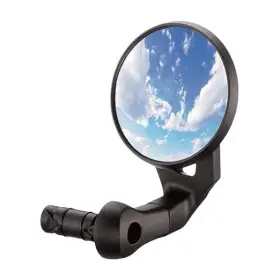 Ev001 Hong Ji Mold Ltd. Bike Handlebar-end Rear View Mirror 2k Hd Anti-glare Capability Up To Silver