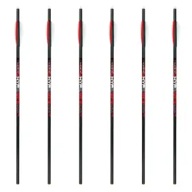 3064-6 Killer Instinct Hypr-v 20 Inch Crossbow Bolts 6-pack - V-track Nock System 390 Gr