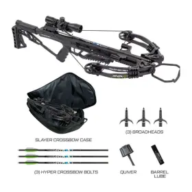 5010-hr1 Killer Instinct 5010 Hr1 Rival 410 Black Crossbow Package With Hunt Ready Kit