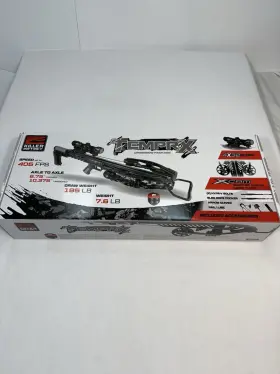 77657 Killer Instinct Tempr-x Crossbow Kit With 4x32 Scope New In Sealed Box