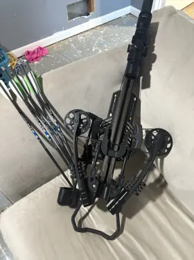 Bar78157 Killer Instinct Vital-x Crossbow Comes With Rope Cocker And 5 Hyper Blots