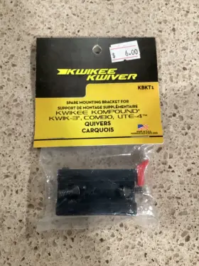 Bkt-1 Kwikee Kwiver Spare Mounting Bracket A33