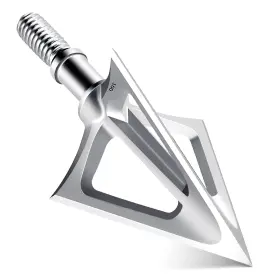Leanpro 717624086388 6-pack 420 Stainless Steel Fixed Blade Broadheads 100 Grain 1-1/8 Inch