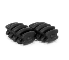 03432 Limbsaver Dampening Alphashox Hoyt Split Limb 2pk Black 3432