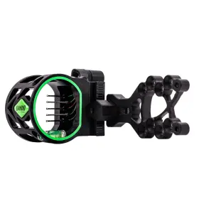 Lwano 784039588622 5 Pin Bow Sight With Rheostat Light And Reversible Mount Design Black