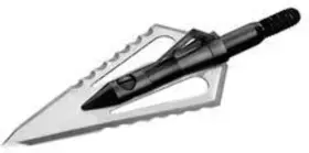 100-gra Magnus 22973 Stinger Buzzcut 4 Blade Arrow Broadhead Pack Of 3 Inch Silver