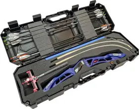 Mtm Bc34td Takedown Recurve Bow Case Lockable Storage Airline Approved Hard