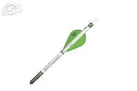 60594 Nap Quikfletch Quickspin Crossbow Vanes 3 Inch White/green/green Bone Collector