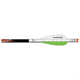 60670 Nap Quikfletch Quikspin Crossbow Vanes 3 Inch White/green/green