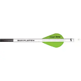 60673 Nap Quikfletch Twister Vanes Crossbow 3 Inch White/green/green