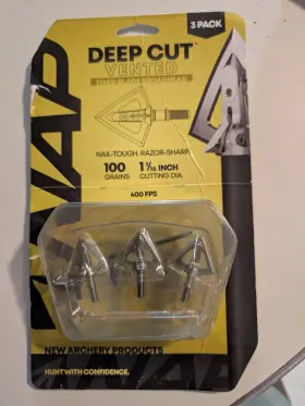 100gr Nap 60997 Deep Cuts Broadheads