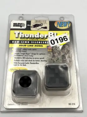60-318 Nap New Archery Products Thunder Blox Vibration Damping System Bow Limb Silencers Solid Model