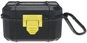 Nap New Archery Products 888151038642 Nap-bhdcase Broadhead Case Black/yellow Aluminum