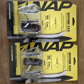 Nap-60-140 New Archery Products Nap Spitfire Xxx Broadheads 100 Gr. 6 Pack