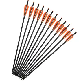 Cb-2219rf-or16 Nika Archery Crossbow Bolts Carbon Arrows For Target Hunting Outdoor Sport 1