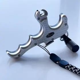 Ybsf01 Nobrand Compound Bow Thumb Release For Bowfishing Black Silver