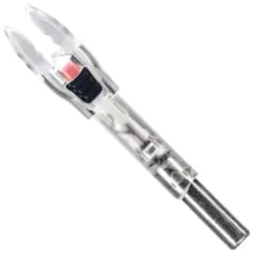 Nockturnal 818322016209 G Nock Shift Lighted Nocks Strobing Red/blue 3 Pk