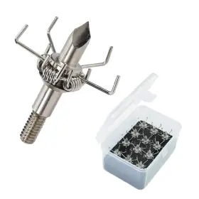 Ontsho 788391557302 100 Grain Small Game Broadheads 12pk Judo Sharp