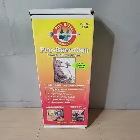 2547 Pine Ridge Archery Products Pro Bow Cam Camera And Support Vintage