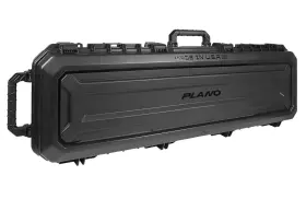 Pla118521 Plano 024099118521 All Weather Double Gun Case Black Polymer Foam Padding