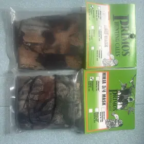 Primos 010135066680 3/4 And Half Mask Advantage Timber Pair Camouflage