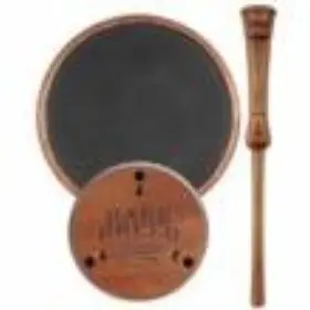 Ps2905 Primos/revelyst Turkey Pot Call Rare Breed Striker Sounds Black/brown