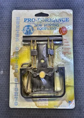 Sv503 Pro-formance Qd400 - Bow Hunting 4pin Brite Sight Double V Bar Guard Archery #sv503