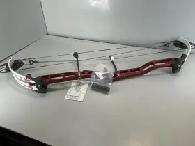 Pse 042958663814 Lazer Compound Bow- Maroon