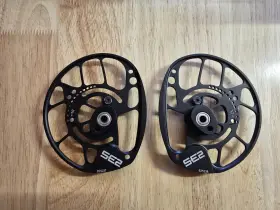Pse 82523b Se2 Black Metal Bow Cam Pulley Set Top And Bottom Pair Mpn 82523assy