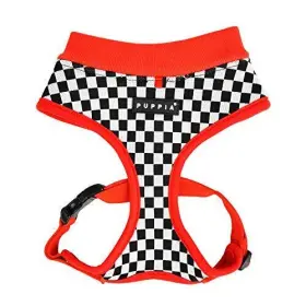 Patd-ha1767-rd-s Puppia Pinkaholic New York - S Small Red Racer Harness A