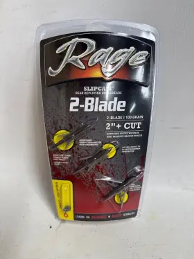 R31200 Rage Hypodermic Slipcam Rear Deploying Broadheads 2-blade