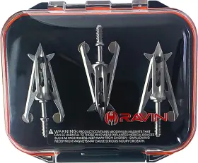R109 Ravin Crossbows 815942021095 Broadhead Black/clear