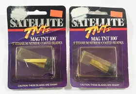 Tsm19 Satellite Lot Of 2 Mag Tnt 100 Blades 9 Perpack Brand New Sealed