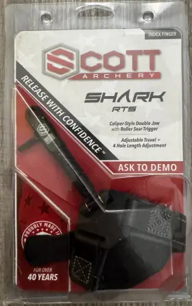 Scott Archery 745167165734 Shark Rts Index Finger Release Return Item