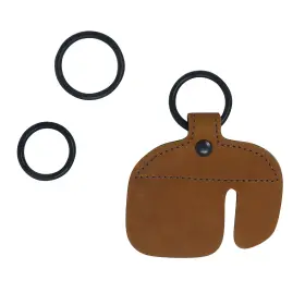 Lb-44102x-lh-l Serious Archery Large American Bison Split Finger O-ring Tab Left-handed Lb-4410