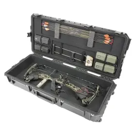 Skb 3i-4217-plp Hard Protective Large Plush Storage Case Archery Bow Arrows Parallel