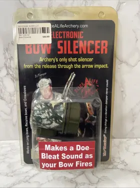 Slice A Life 856911004008 Electronic Bow Silencer The Deceiver Doe Bleat Ed Flanagan New Nip