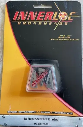 720-18 Sullivan Industries 1 Pack Of Innerloc Broadhead Replacement Blades - 18 Model