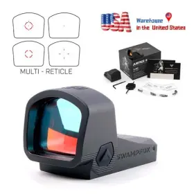 Swampfox Jtc2130-mr Justice Ii 1x30 Red Dot Multi-reticle - Nv