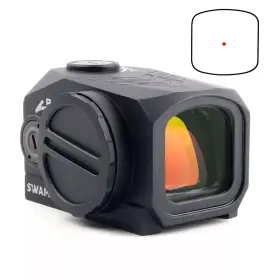 Krk00116-3r Swampfox Kraken Closed Emitter 1x16mm Red/green Dot Sight 3 Moa For Rmr And Mos