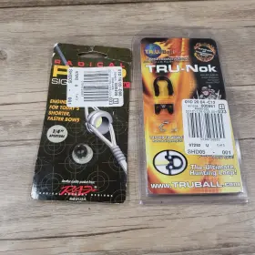 T.r.u. Ball 611254000861 Truball T.r.u.-nok The Ultimate Hunting Loop Rad Bow Peep Sight Super 1/4 Inch