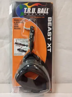 Bx1b-bk-l T.r.u. Ball Archery Beast Xt Forward Trigger Buckle Black Large