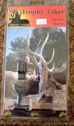 1809 Trophy Ridge Taker Rh Camo Pronghorn W Short Mounting Bar Bow Arrow Rest New Sealed
