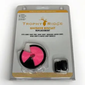 Trophy Ridge 754806235387 Whisker Biscuit Replacement Medium Pink New