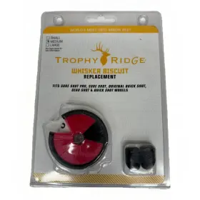 Trophy Ridge 754806235394 Whisker Biscuit Replacement Medium Red New