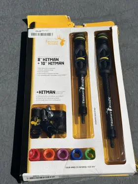 As1918 Trophy Ridge Hitman Stabilizer Black 8 In/ 10 Inch Combo Open Box