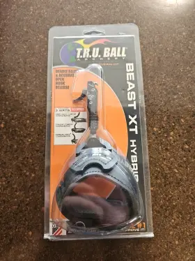 Tru Ball 611254017883 Truball Bone Collector Beast Xt Hybrid Release Black X-large Self Fasteners